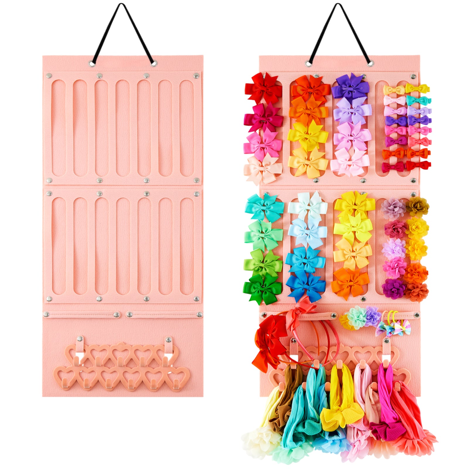 Girl Hair Accessories Jewelry Storage Hanger-Pink-2 – SYNPOS