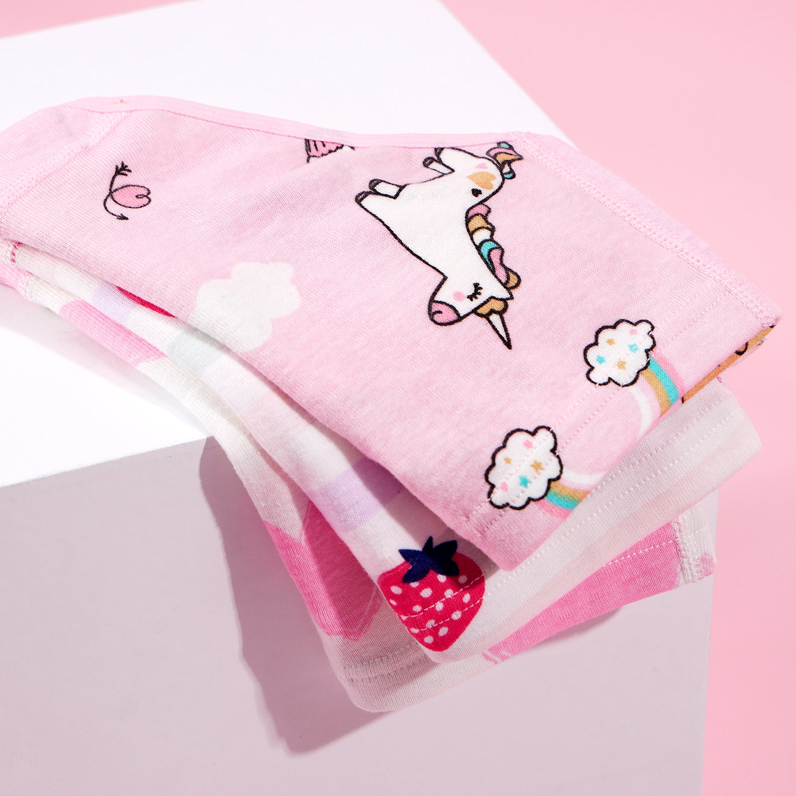 6-Pack Girls 100% Cotton Cute Cartoon Print Panties-02 – SYNPOS