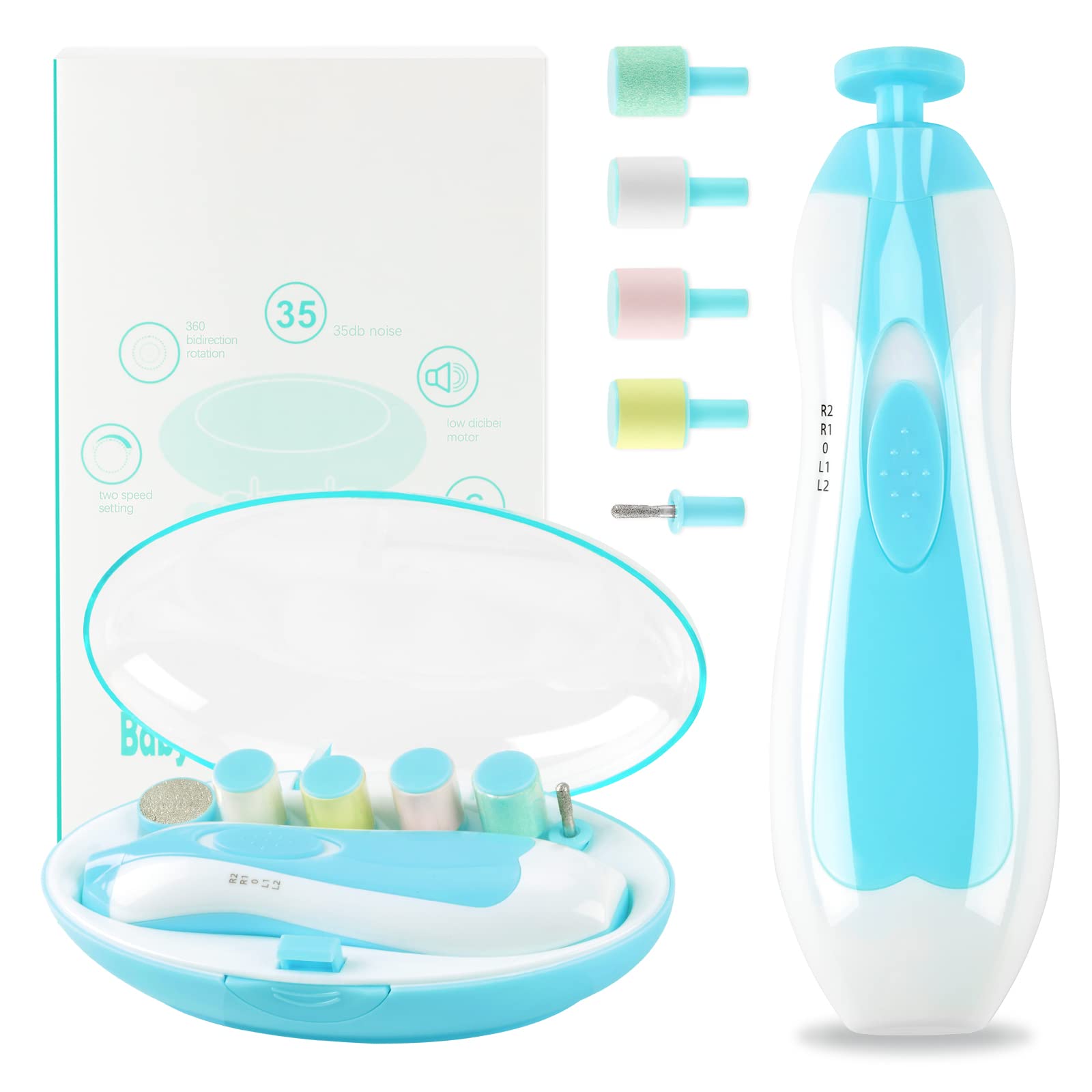 Effortlessly Trim Your Baby's Nails with an Electric Trimmer – We The Babies